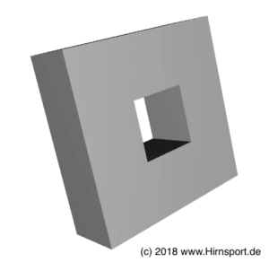 3D Flächen erkennen - Trainiere das räumliche Denken 1 3d Figur: Wie viele Flächen gibt es?