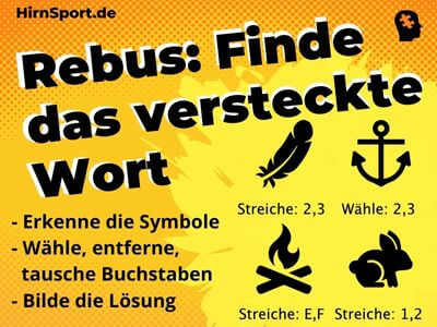 Rebus: Bilderrätsel