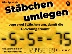 Cover Stäbchen umlegen