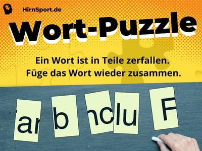 Wort Puzzle - Setze die Puzzleteile zusammen 1 7 Cover Wort Puzzle